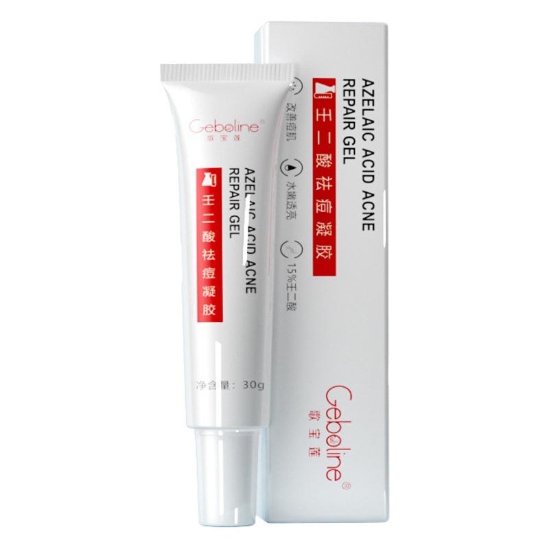 Azelaic Acid Gel, Anti-Acne Cream, Removes Acne, Gently Brightens Skin, Azelaic Acid Ointment