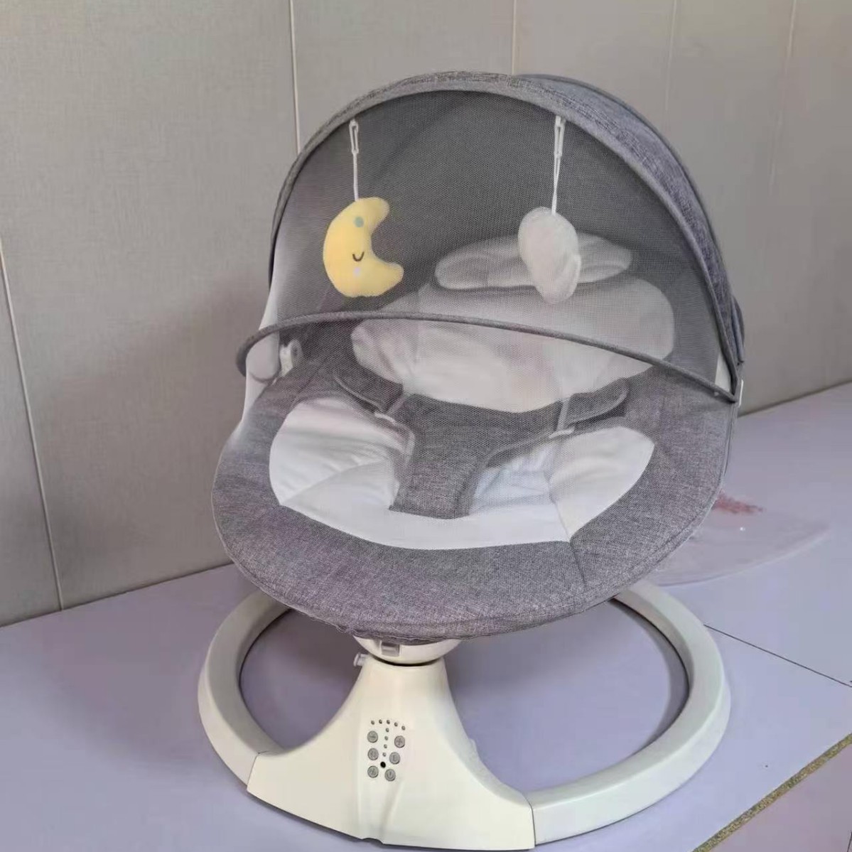 Baby Rocking Chair, Baby Soothing Recliner, Newborn Rocking Bed, Electric Cradle, Soothing Chair