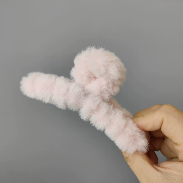 [粉色交叉抓夹11CM]