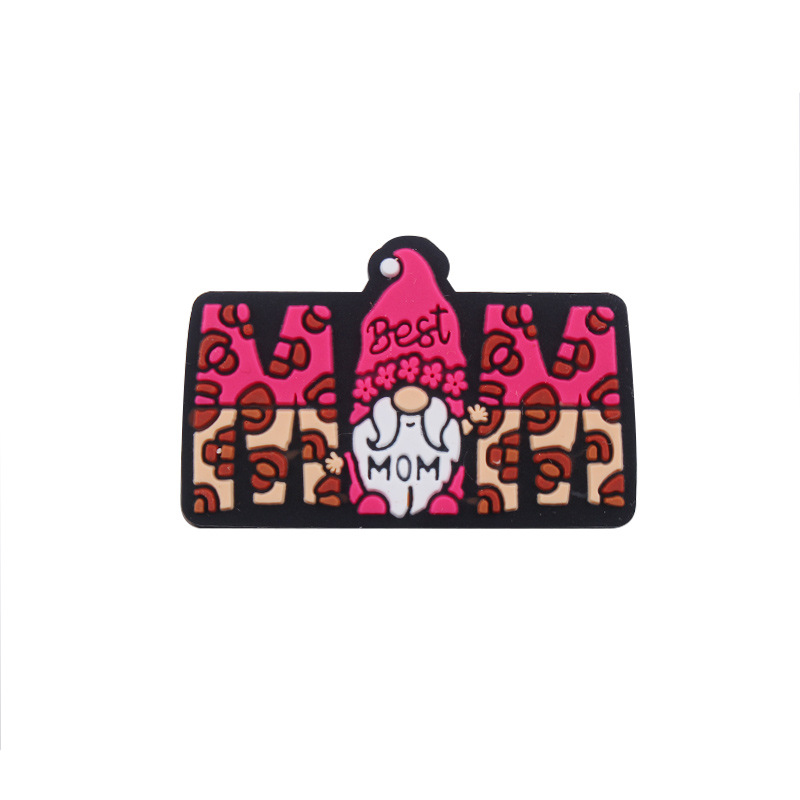 Productos creativos para bebés de bricolaje Dibujos animados Día de la madre MM joyería de silicona cadena de pezón molar dientes dientes accesorios de pulsera