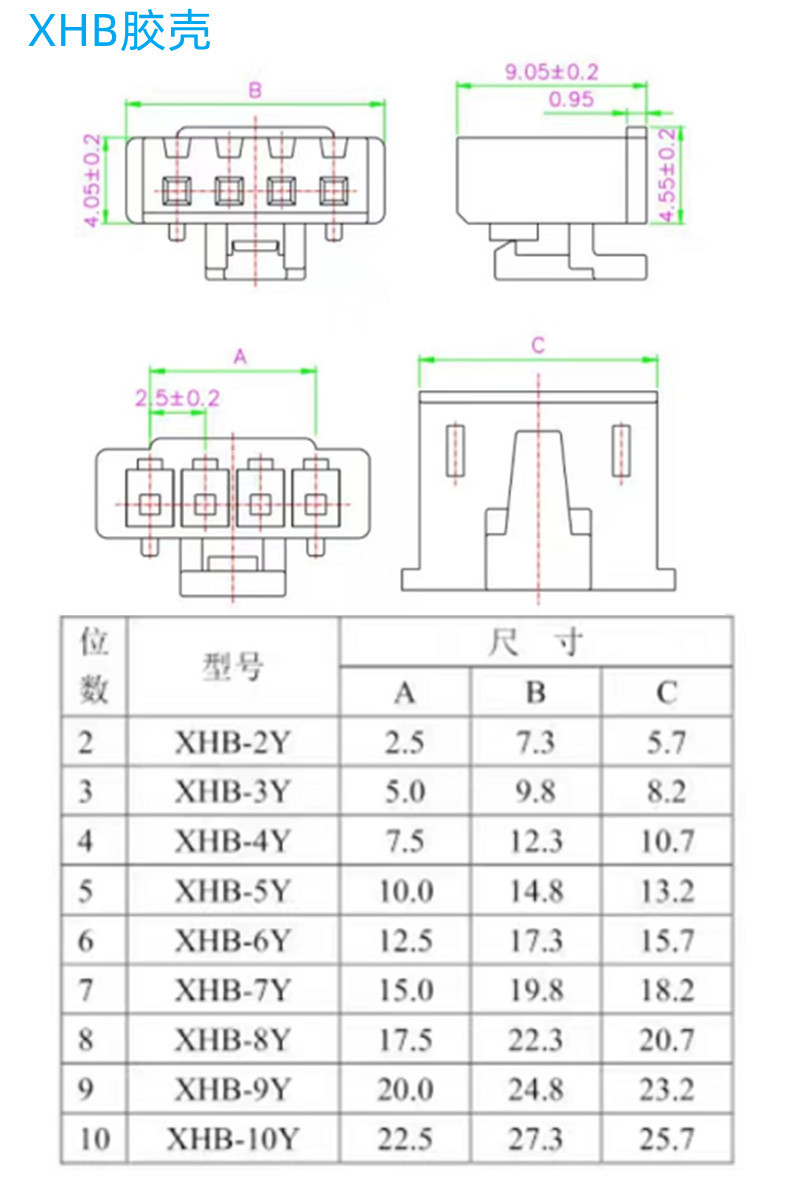 XH xhb 2P3y4Y8P14P18P2 54 XHB2 54  xh-xhb-2p3y4y8p14p18p2-54-xhb2-54