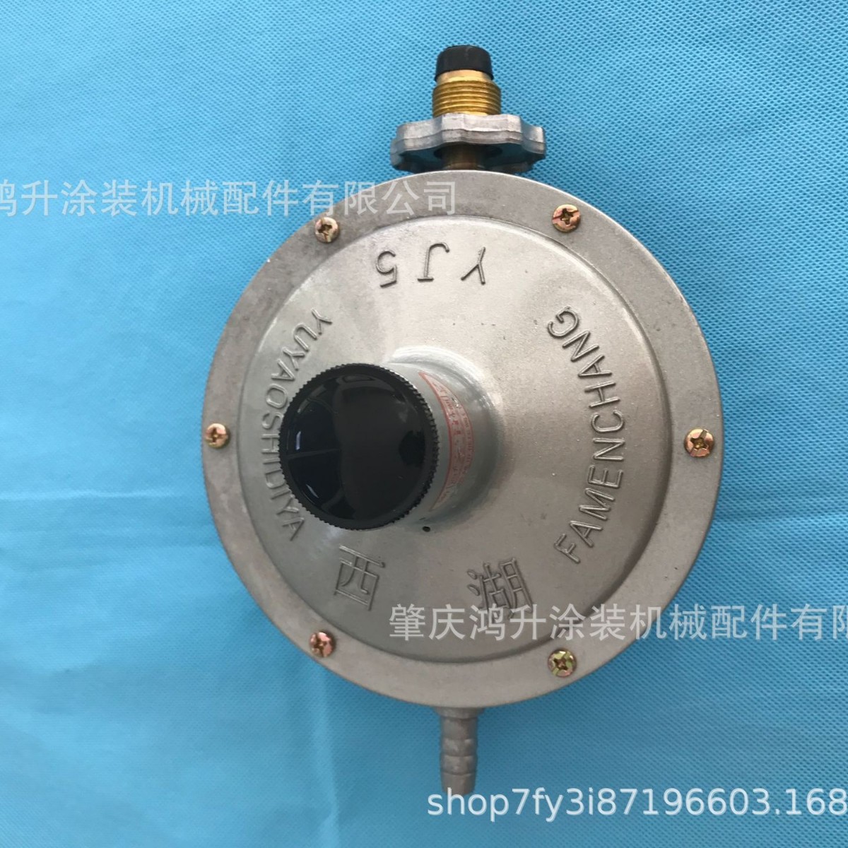 YJ5型液化石油气减压器 西湖牌煤气调压阀 工业5立方燃气减压阀