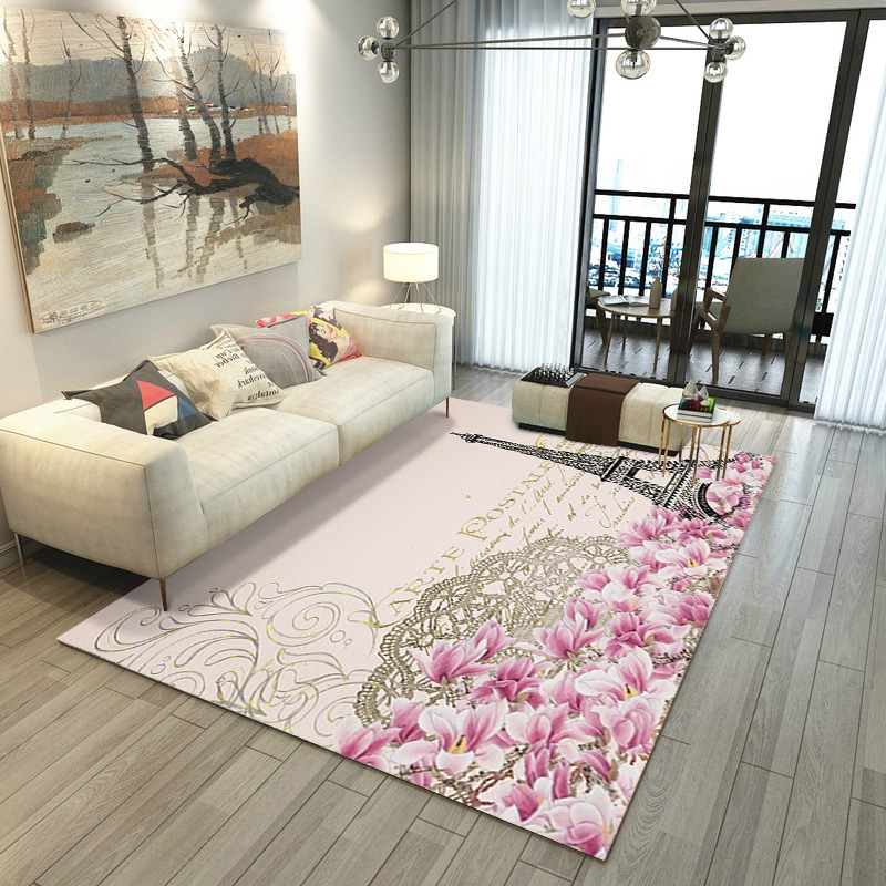 水晶绒地毯,卧室地毯,满铺地垫,装饰地毯