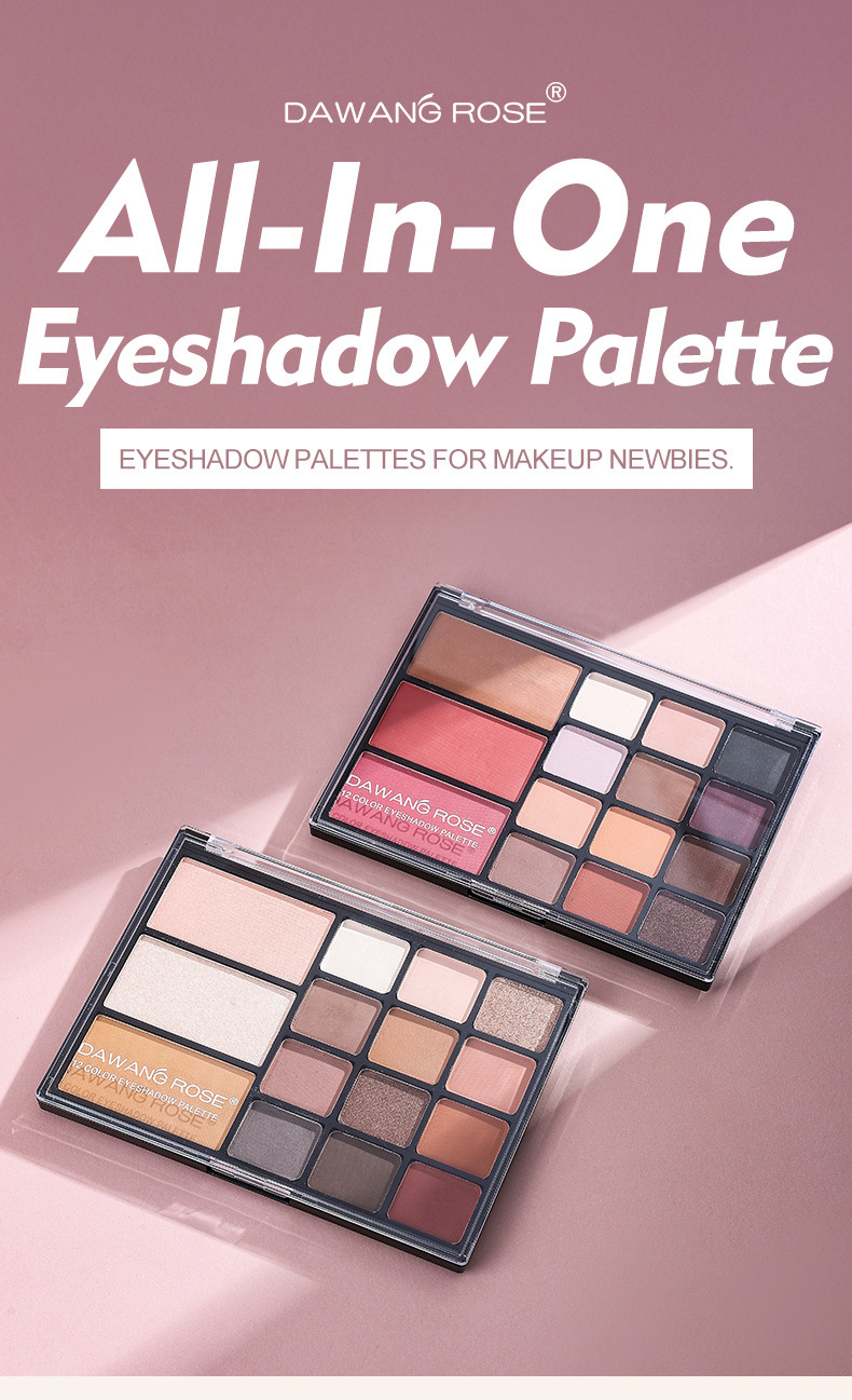 Beauty Earth Tone Eyeshadow Palette Multi Purpose Makeup Aegyo Sal Cosmetics_voghion.com