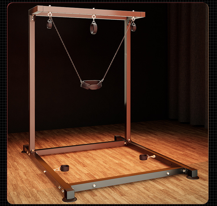 Jiuai Metal Bondage Handcuffs, Black Restraint Cuffs for Couples Training — detail image 18