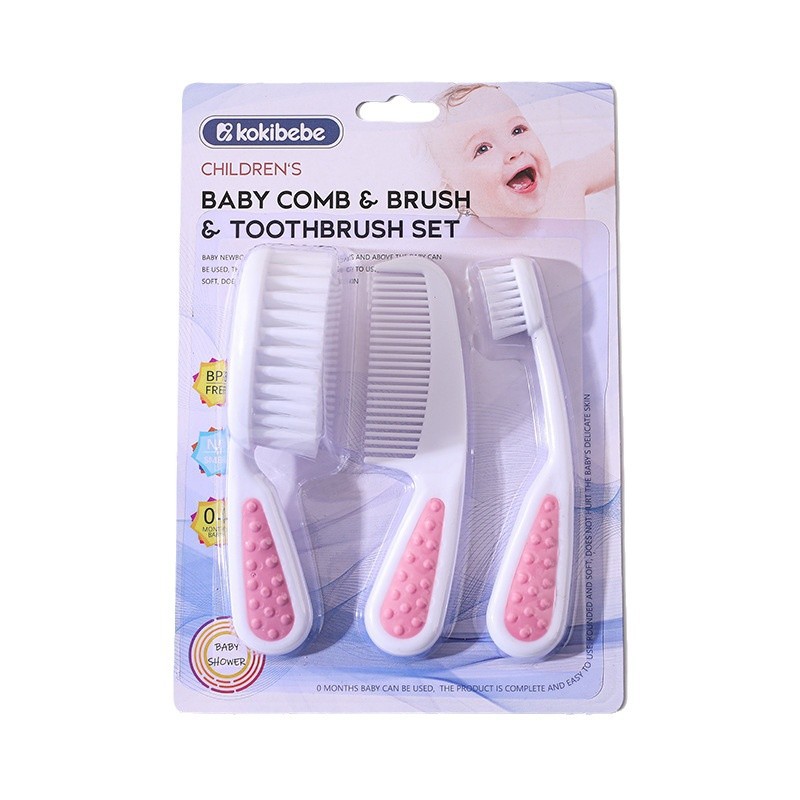 Set de Cepillos de Baño y Cepillo de Dientes Infantil PP Cerdas Suaves para Niños y Bebés image 5