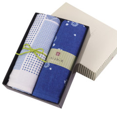 2 Pack Towel Gift Box for Nohara Kazuki, 100% Cotton Gauze Large Face Towels, Soft and Absorbent, Wedding, Teacher's Day