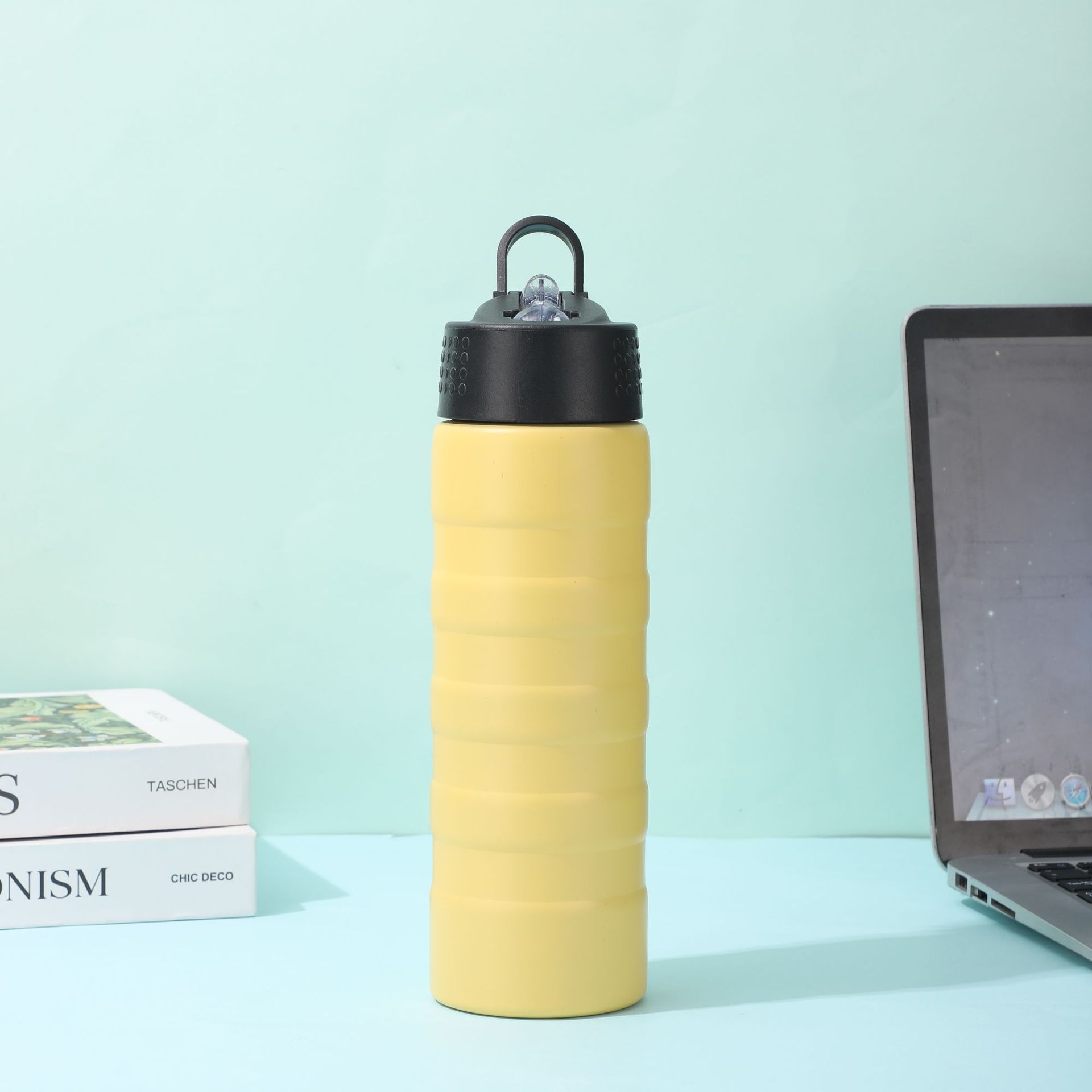 304 taza de vacío de acero inoxidable hogar simple botella de agua portátil al aire libre de viaje portátil deportes taza de agua fábrica al por mayor