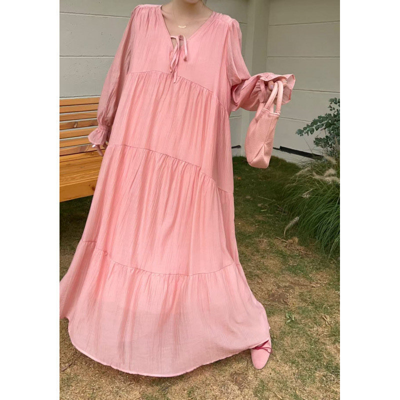 High-Quality In-Stock Real Photos 2026 Autumn Rakuten Japanese Style Loose Plus-Size Women's Dress for Chubby Girls Long Dress High-Quality In-Stock Real Photos 2026 Autumn Rakuten Japanese Style Loose Plus-Size Women's Dress for Chubby Girls Long Dress