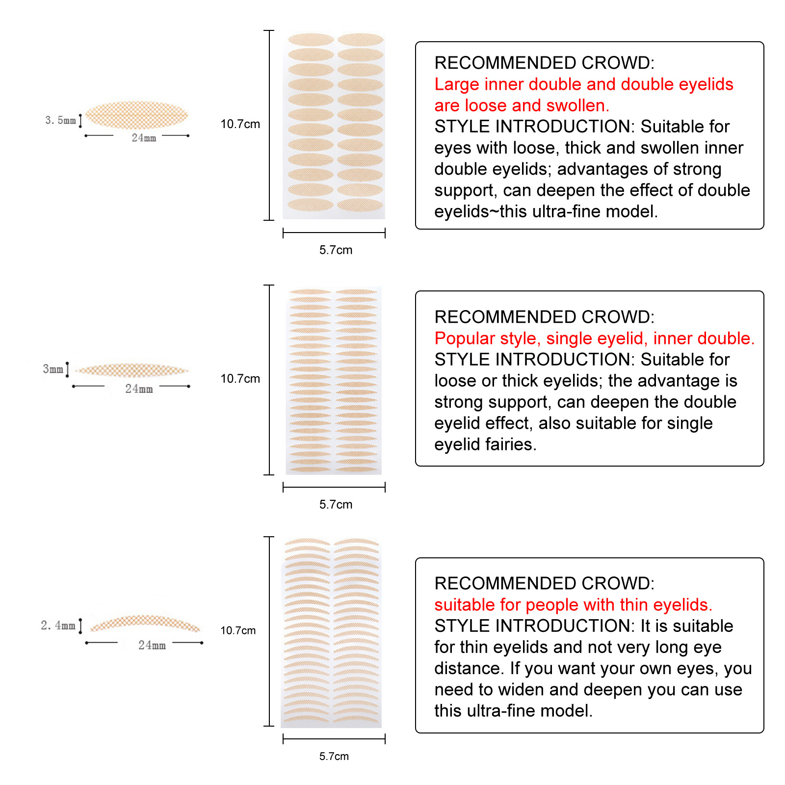 West&Month dobbelt øjenlåg klæber til vandet med det samme, uden nogen synlig eller naturlig hævelse. Øjenboble mes_voghion.com