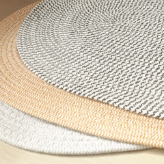 8N Cotton Rope Hand-woven Cushion Cotton Cord Mat Door Mat Floor Mat Foot Mat Simple Table Mat Pet Accessory Pad