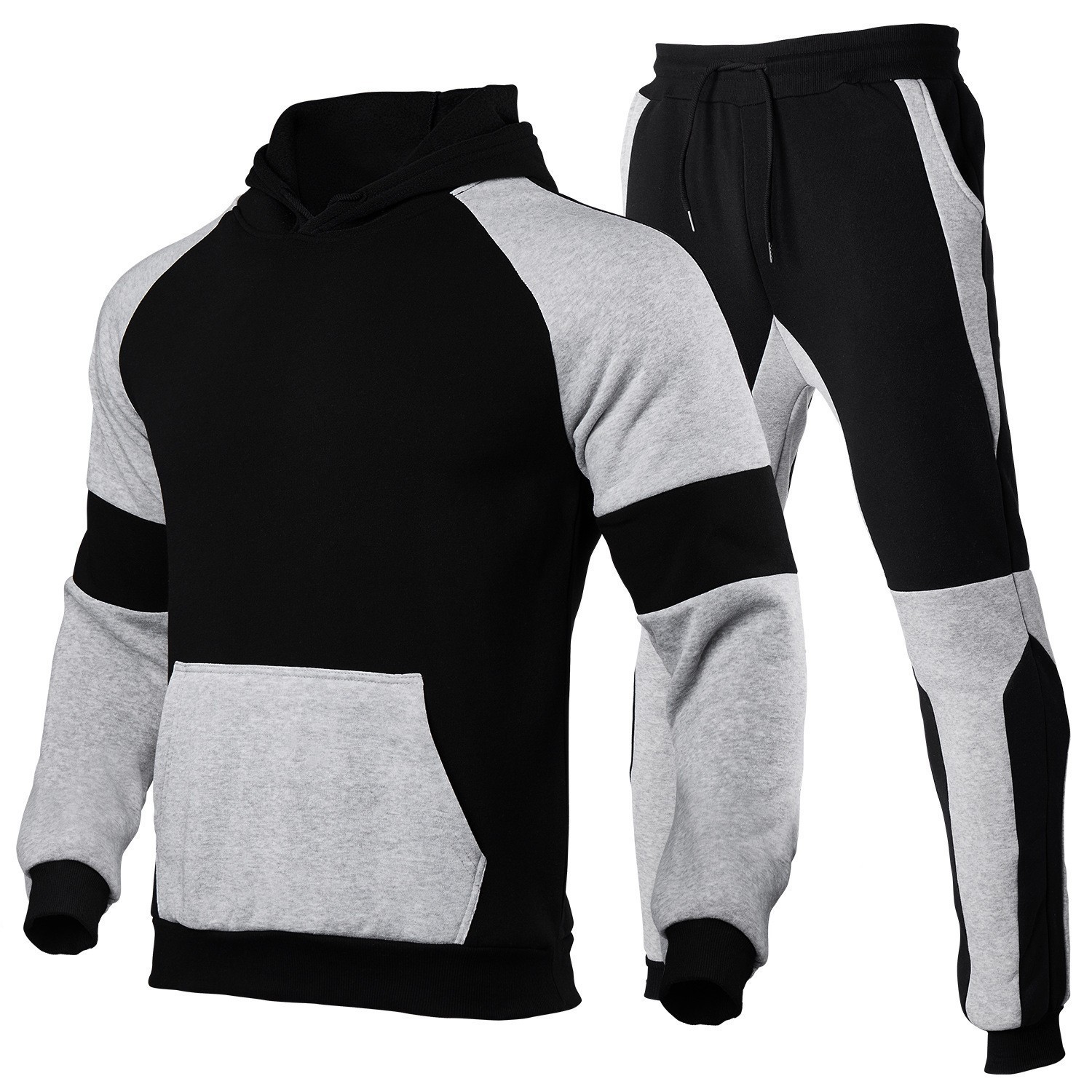 Sweats à capuche, ensembles décontractés à la mode, sweats à capuche de couleur unie en grande quantité et excellent prix_voghion.com