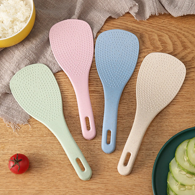 Wheat straw cute household non-stick rice spoon rice spoon creative rice cooker rice shovel rice scoop rice spoon shovel