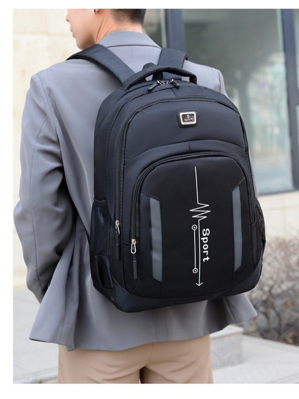 Mochila transfronteriza para hombres, mochila de computadora de negocios de gran capacidad, mochila de viajes para mujeres, mochila de estudiantes de secundaria