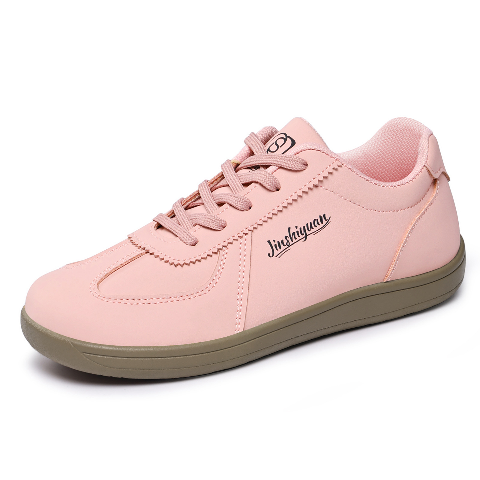 Zapatos de mujer nuevos zapatos transfronterizos temu zapatos casuales cómodos con suela suave zapatos casuales de color sólido simple al por mayor zapatos de entrenamiento alemán