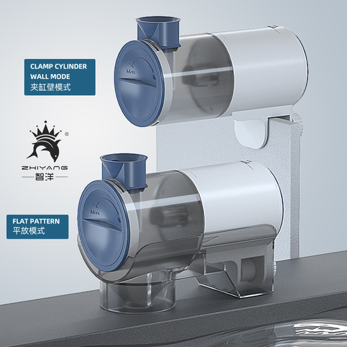 Fish tank feeder European and American standard fish tank feed pellets timed feeding timed ornamental fish automatic feeding 