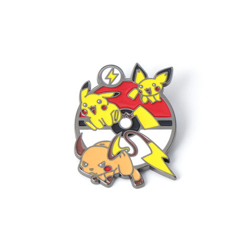 Pokemon Second Creation Scene Evolution Animation Peripheral Gift Creative Decoration Cartoon Brooch Alloy Badge