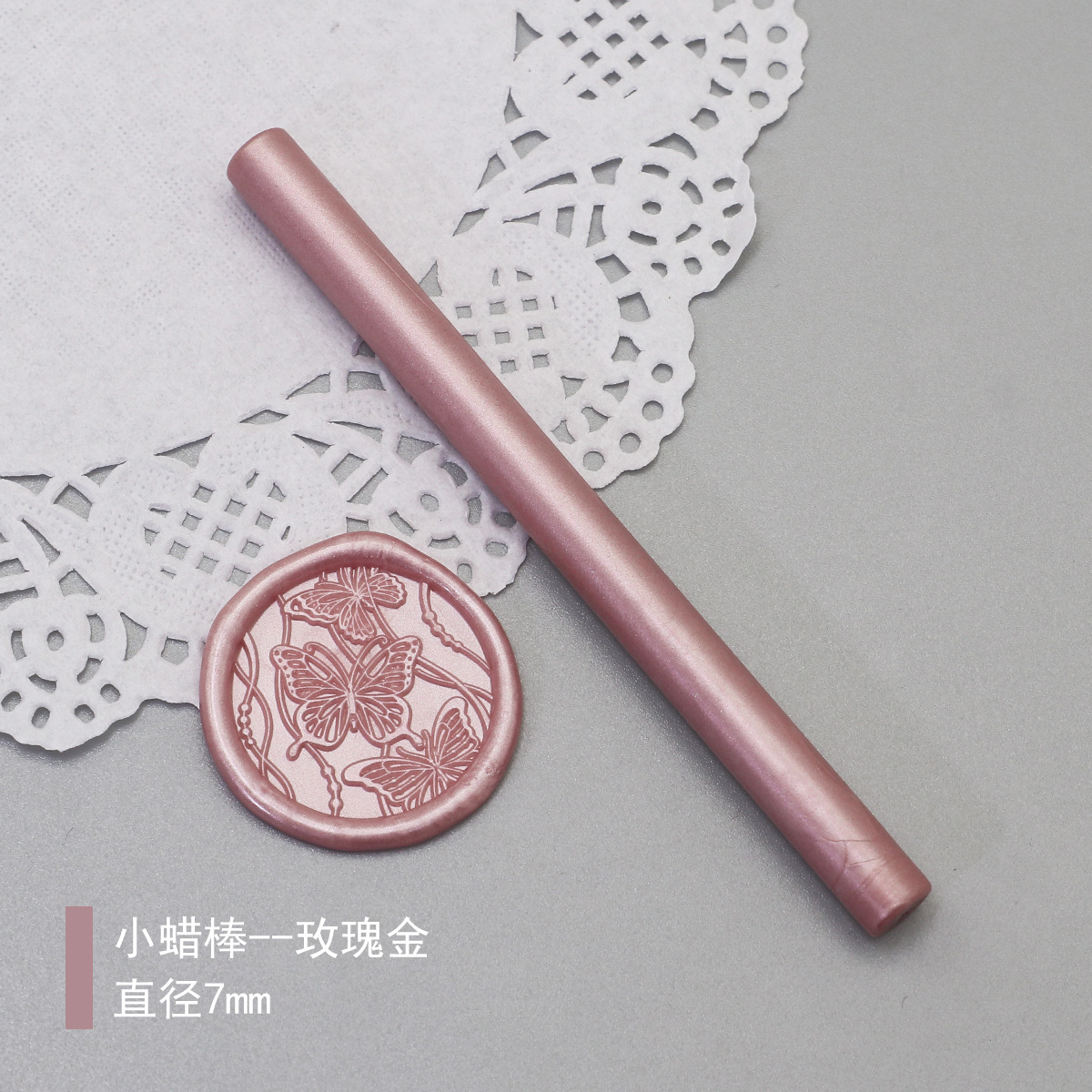 Palo de cera de pintura al fuego 94 colores 10*0,7 cm La barra de cera pequeña redonda se puede mezclar con la pistola de cera se puede utilizar en fábrica al por mayor