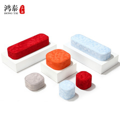 新款天地蓋絨布珠寶展示首飾盒子戒指吊墜手鐲項鍊包裝飾品收納盒