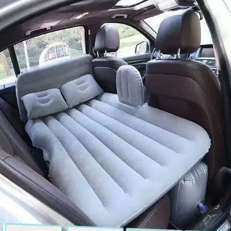 厂家供应内饰用品折叠车载充气床植绒汽车充气床垫 SUV旅行充气床