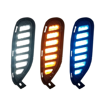 Applicable to 20-22 BYD Song Plus daytime running light New Energy Special LED daytime running light turn light (Gündüz işıqları) - mustang-three-color-streamer-daytime-running-lightspair-price