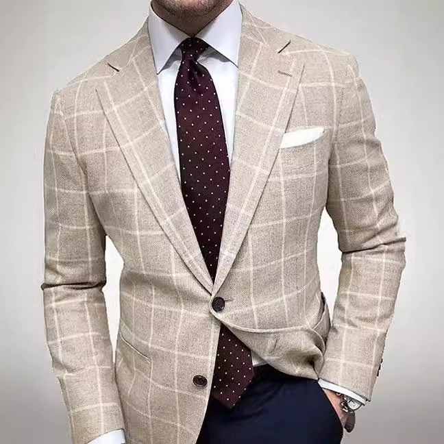 Amazon Cross-border Platform Hot Selling Products Discount Price Men's Leisure Suit in stock Support to Proofing