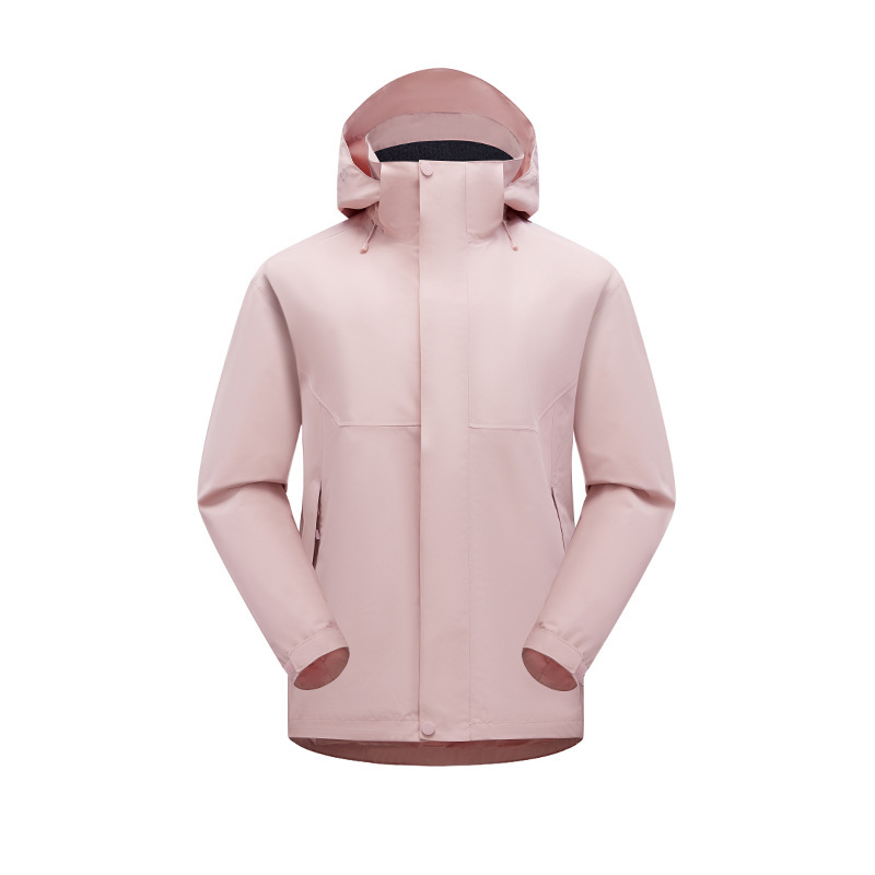 国标GB32614冲锋衣女三合一抓绒内胆两件套户外登山服男防水外套|undefined