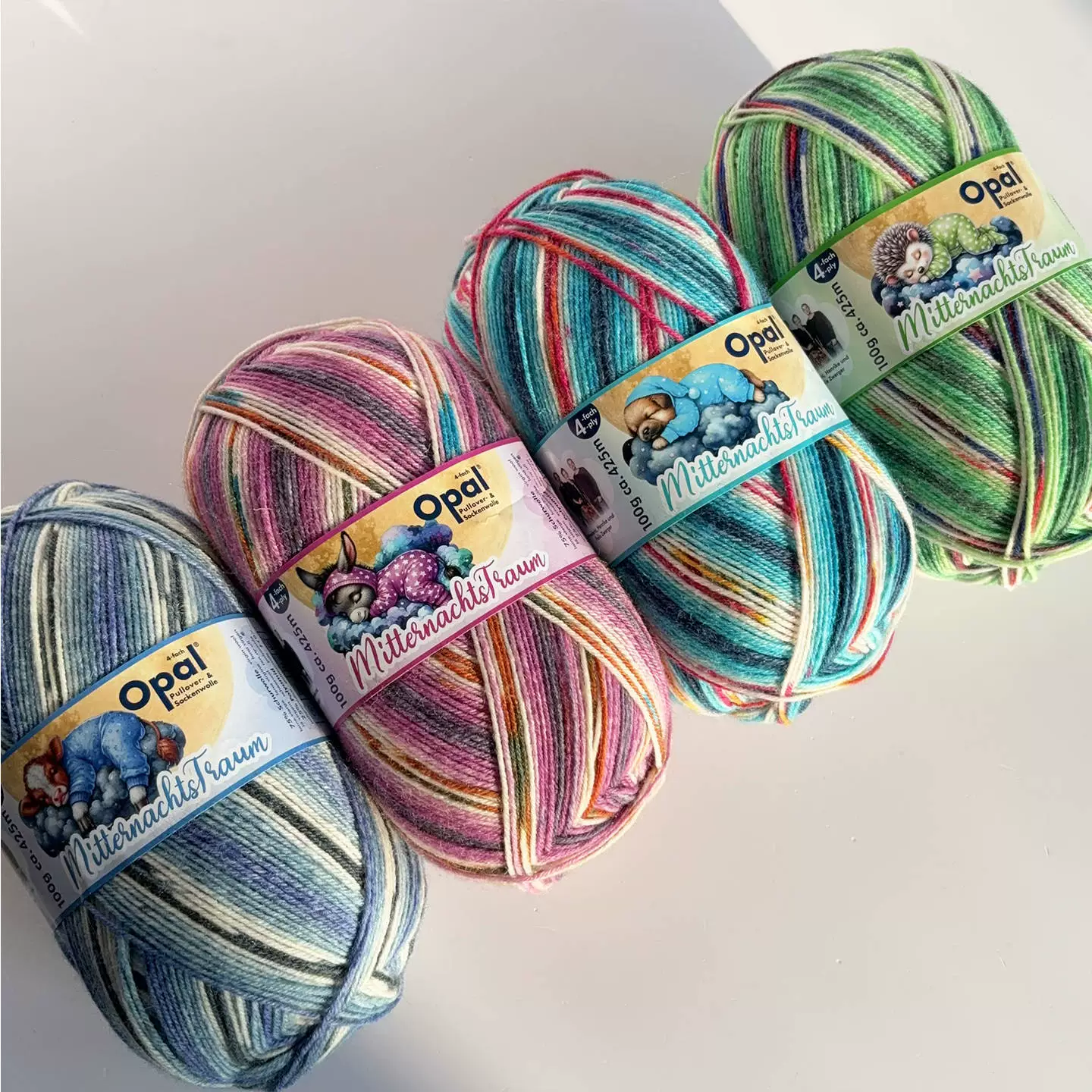 Opal Mitternachtstraum Dreamland Series Wool Sock Thread Hand-knitted DIY Wool Thread