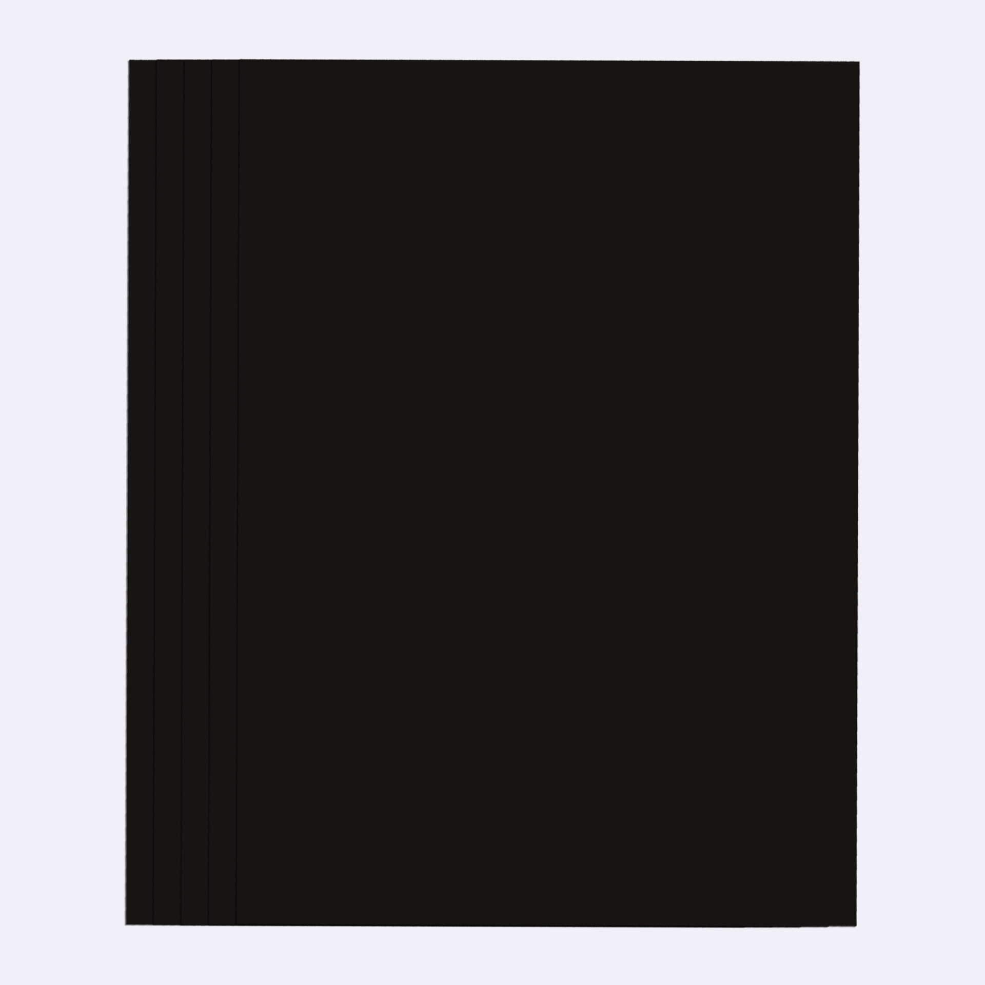 Papel de cartón duro de color kraft pulpa original decoración de pintura blanco y negro DIY creativo de jardín de infantes multicolor artesanal