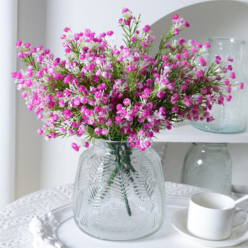 Estrellada flor artificial manojo novia con flor Hotel decoración de la boda accesorios de fotografía flor de la planta al por mayor