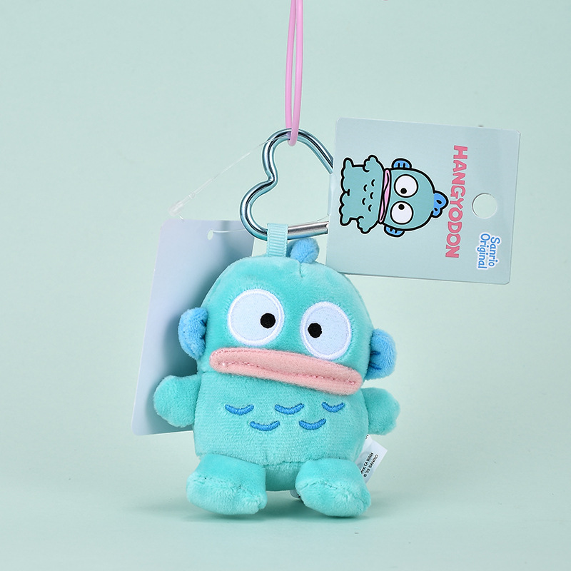 日本サンリオ Sanrio ミニラブバックル ジョングリーン同型 ハローキティ バッグ ペンダント 人形 かわいい|undefined