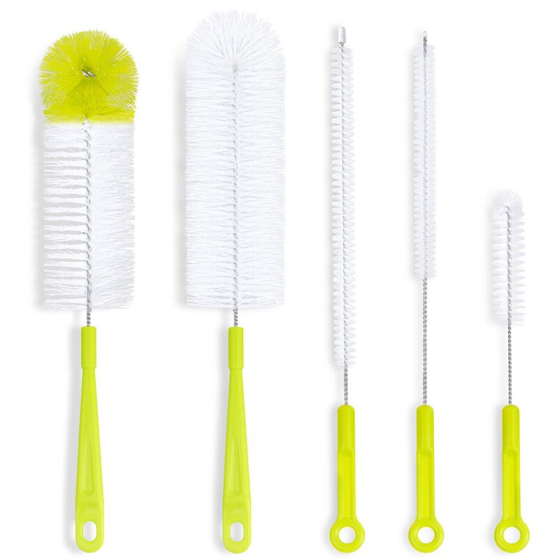 Long thin cup brush multi-functional cup brush cup brush curved bottle mouth bottle wine bottle brush cleaning brush