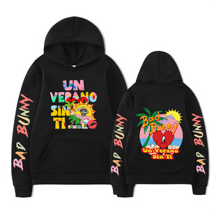 Bad Bunny Hoodies Men/women UN VERANO SIN TI Music Al bum Ho