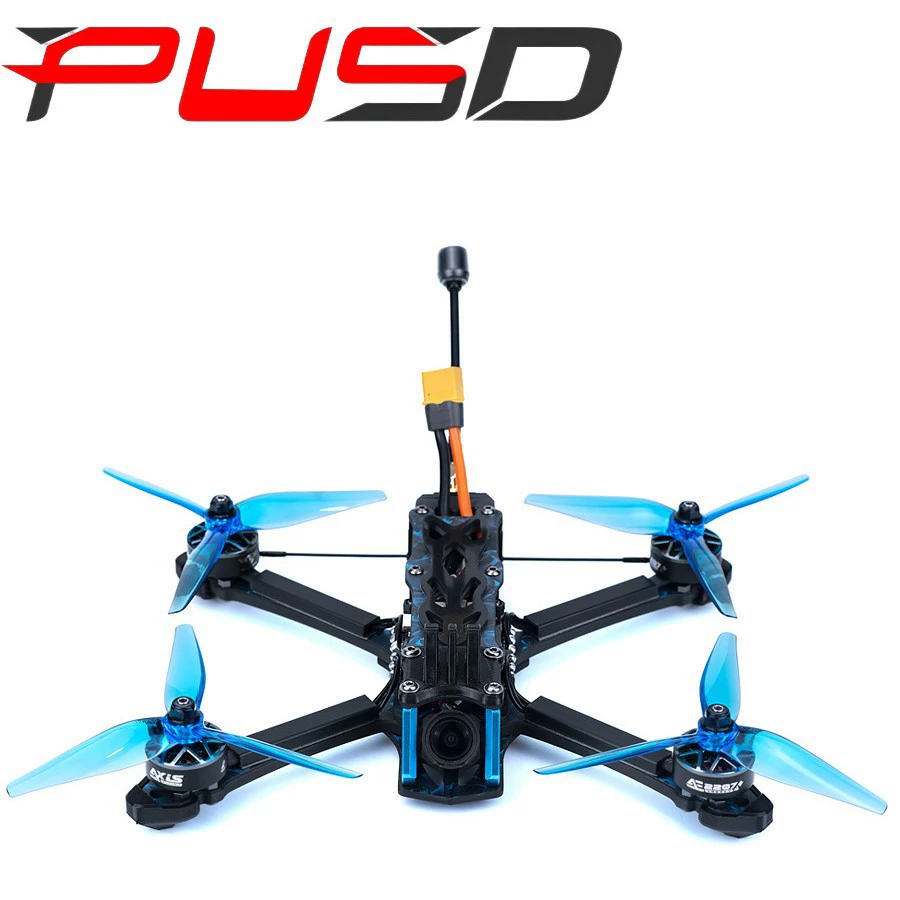 FPV-дрон 5" (PUSD) MANTA 5 SE — моторы 2207, 3W видеопередача