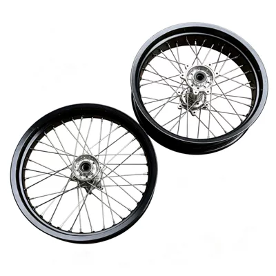 Suitable for Qiu Long Ji Feng – Motorcycle wheel hub - front-and-rear-wheel-hubs-are-silver