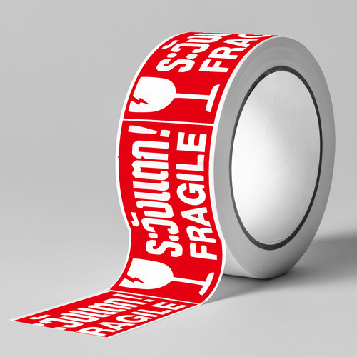 250 fragile items warning labels with English copper plate self-adhesive stickers to prevent disassembly of fragile items