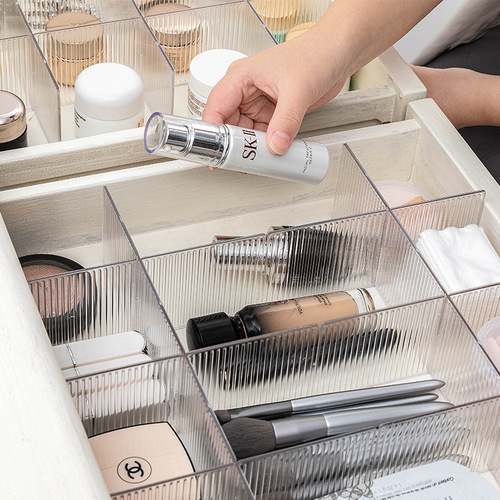 Drawer divider panties socks lipstick cosmetics dressing table classification storage home artifact acrylic transparent