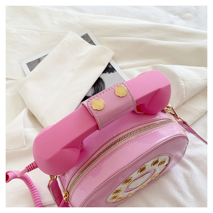 504g Weight Polyester Lining Material Zipper Closure Type Single Shoulder Strap Strap Type Circle Bag Bags Type Pu Leather Material Solid Color Pattern Vintage Style Style Round Shape Rose Red, White, Pink, Purple, Red, Yellow, Black Color Medium Size Medium Pu Leather Vintage Style Circle Bag 19