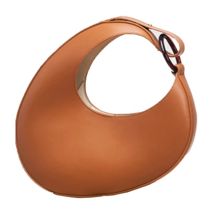 Niche Design Italian Women's 2023 New Trendy Unique Versatile Oval Large-capacity Shoulder Underarm Bag_voghion.com