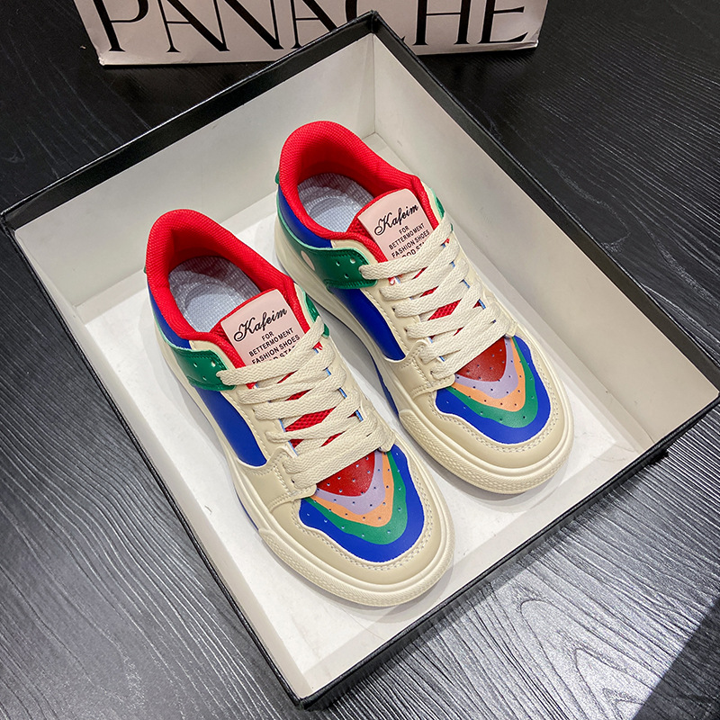 Scarpe casual donna board shoes colorate comode trendy_voghion.com