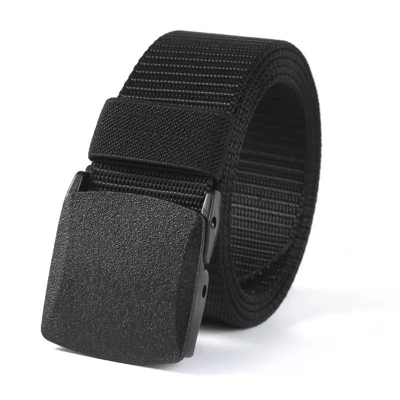 Tactics travel belt, plastic hypoallergenic protection buckle