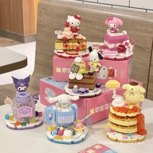 Keepppley�����t����hellokitty��ʳ�Ɍ�ƴ�b�eľ��ͯ��߶Y��