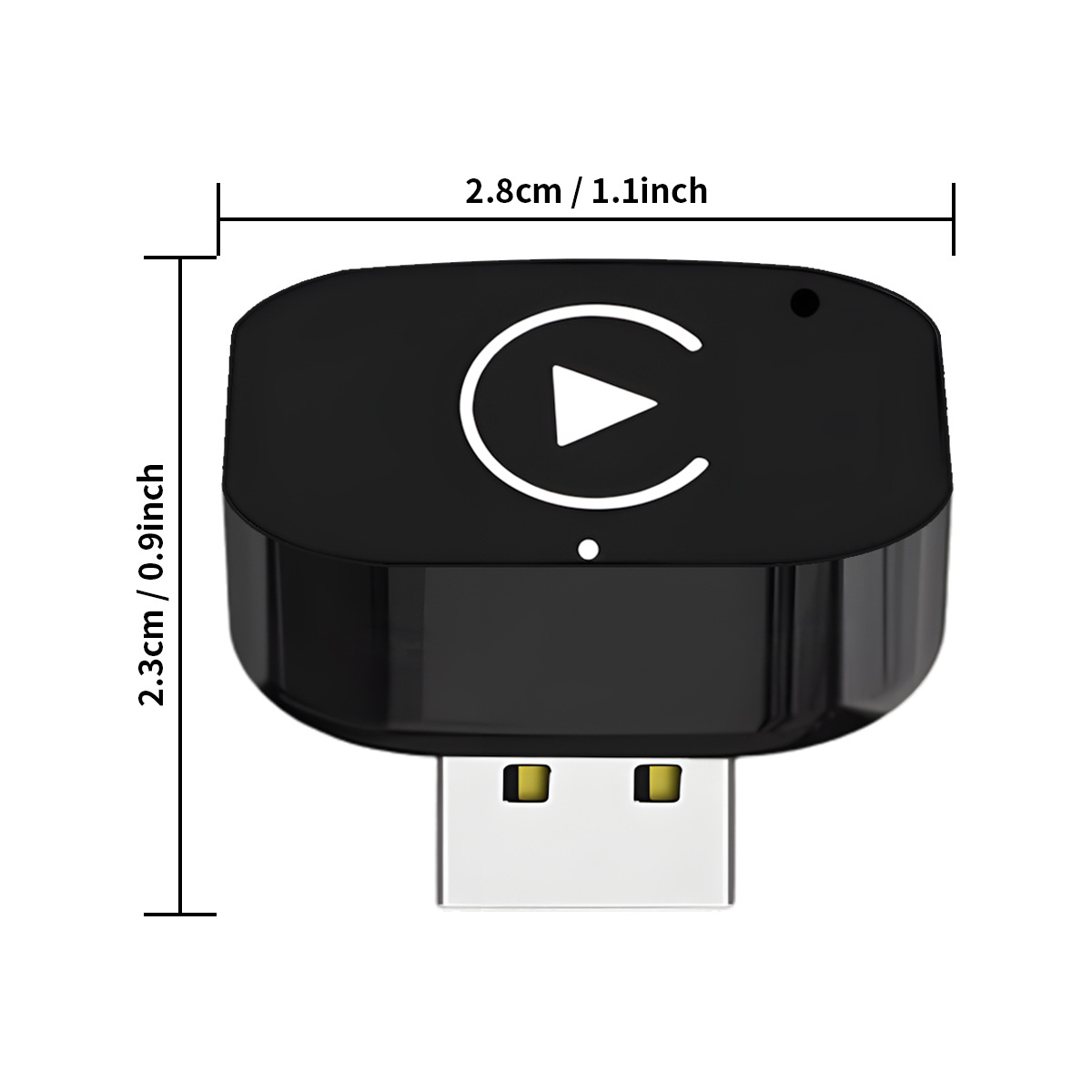 Cross-Border Wireless Carplay Box for iPhone and Android 2-in-1 Car Connectivity Box with Siri Voice Control