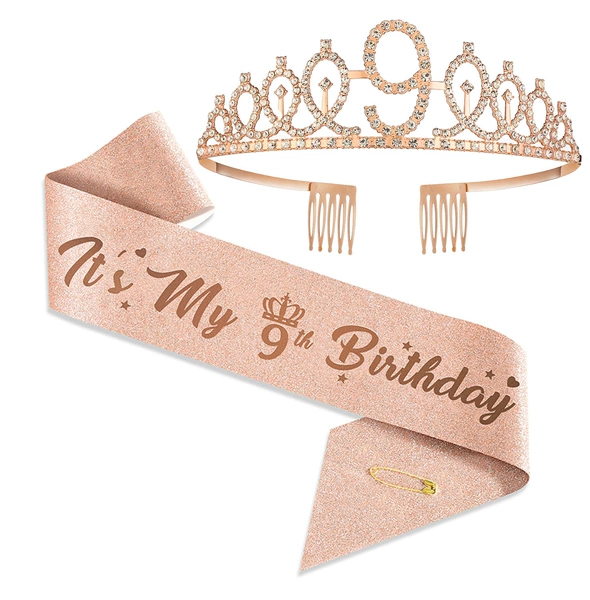 9-year-old crown + shoulder strap