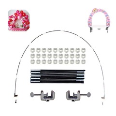 Tabletop Small Arch Wedding Birthday Decoration Balloon Display Stand Desktop Arch Removable Portable Rods and Brackets