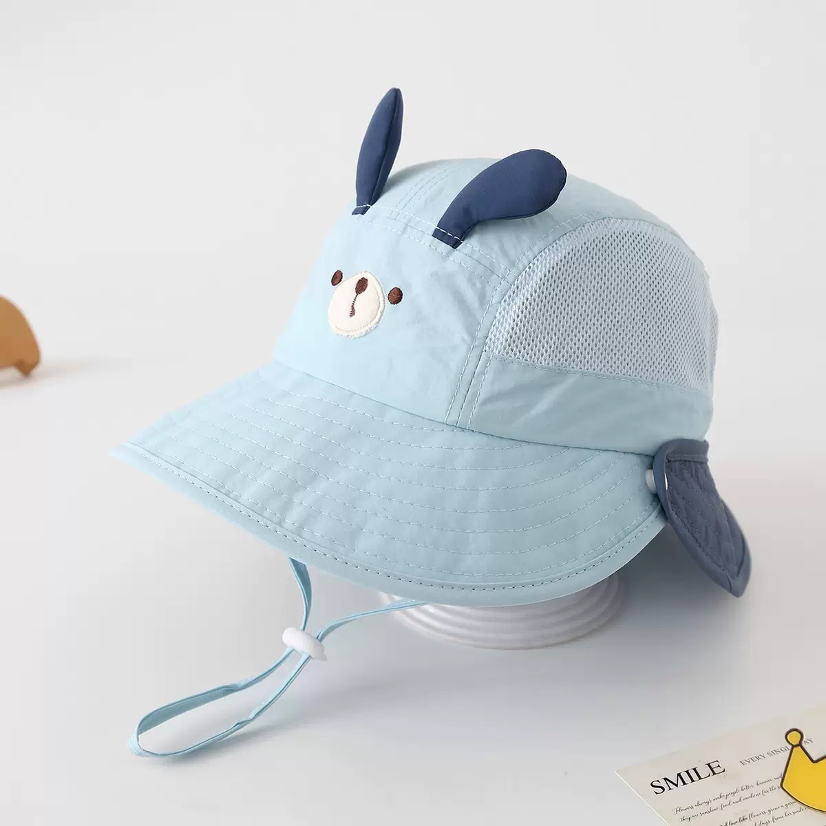 Double eaves model-blue bear