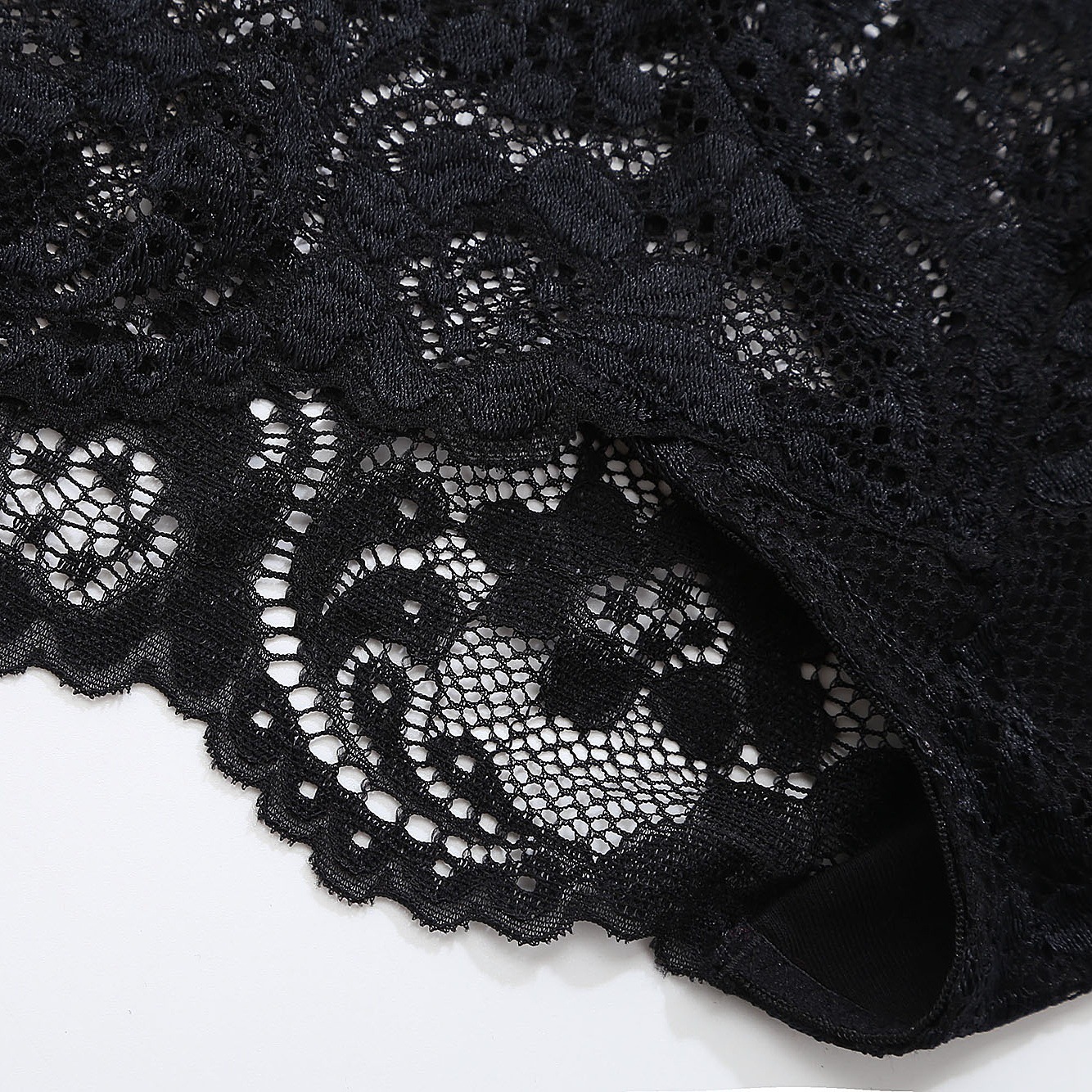 镂空性感法式内裤女花边蕾丝内裤提臀低腰少女内裤批发定制外贸