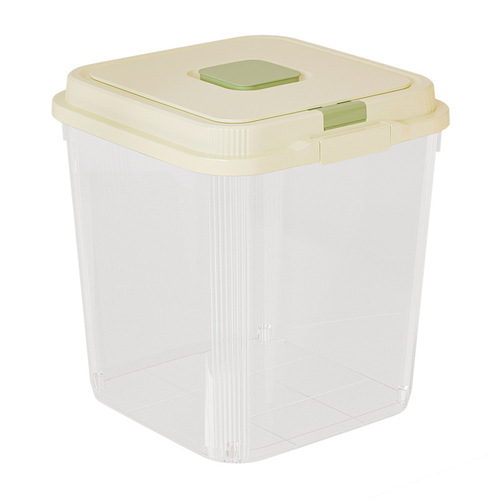 Food-grade household rice bucket, insect-proof and moisture-proof sealed rice container, flour and noodle bucket, storage jar, rice box, rice and grain storage box