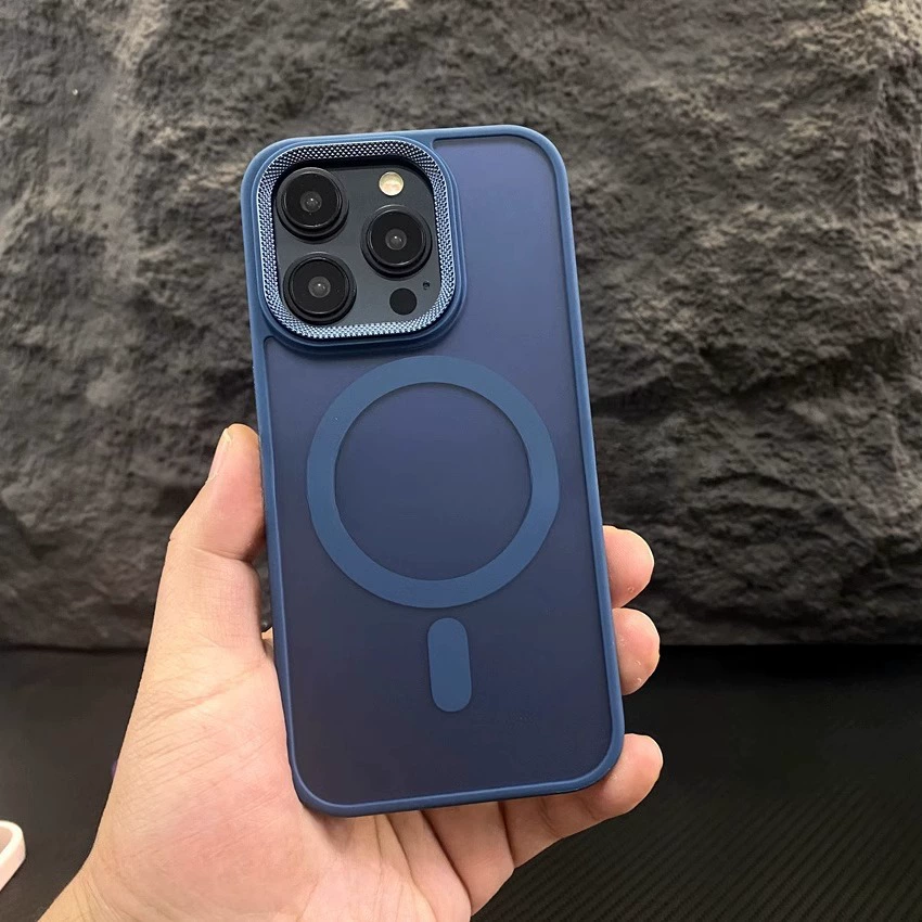 Совместимый чехол для iPhone, матовый прозрачный для iPhone 15, защитный чехол, 16 Pro Max, защита от падений
