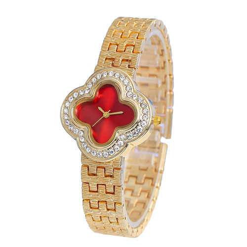 New bracelet watch for women, niche design, diamond-encrusted, compact, simple watch for women, wristwatch